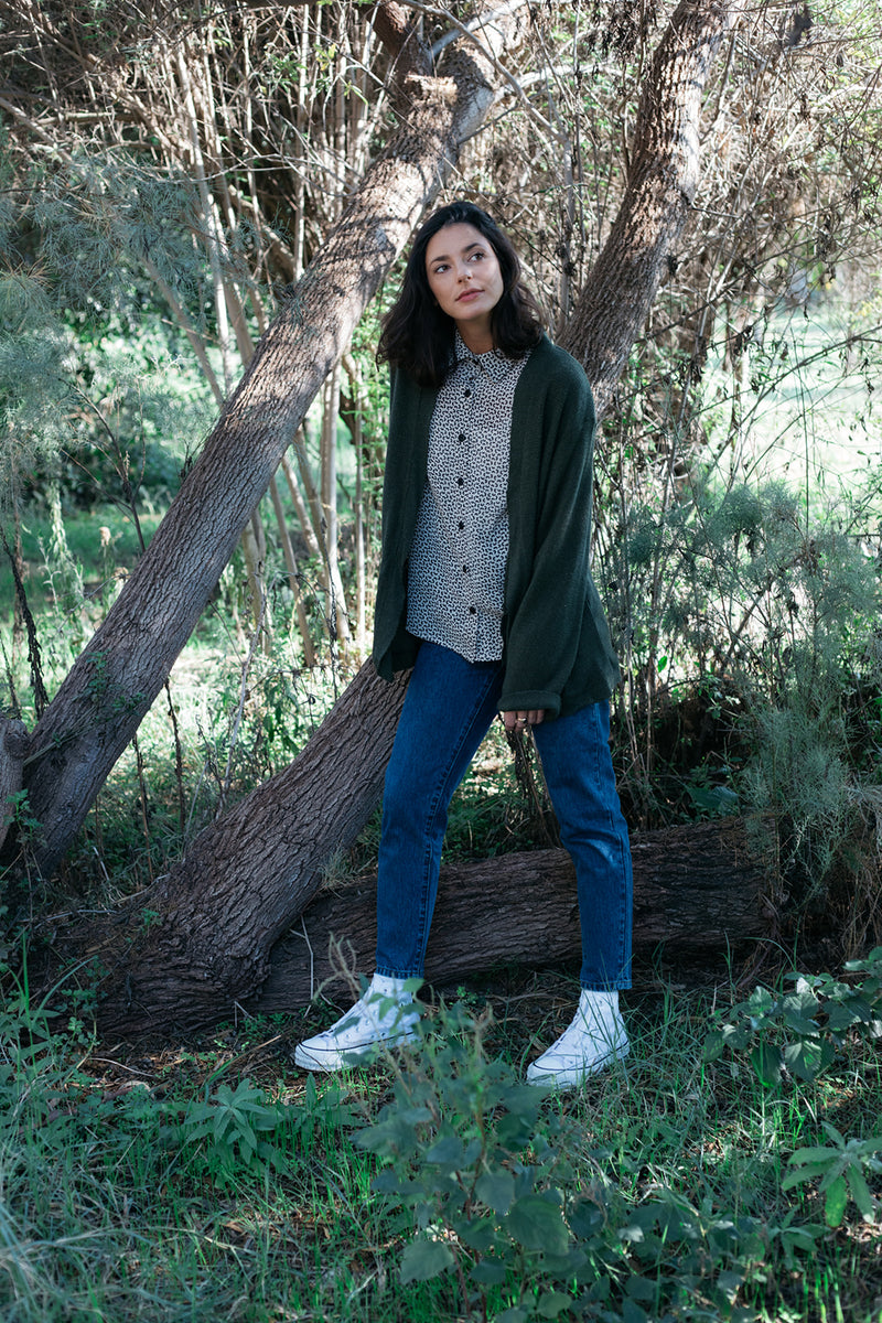 Green  lurex Jane jacket