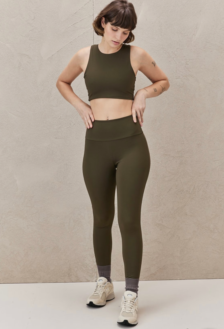 Freya Leggings Olive-OM*ME TLV