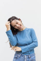 Billy light blue stripes shirt